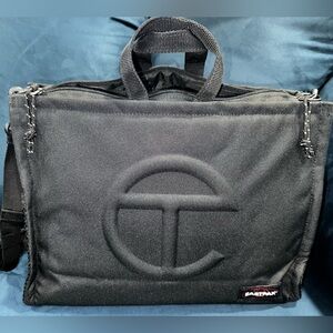 Eastpak x Telfar Medium Black Backpack/Shopper